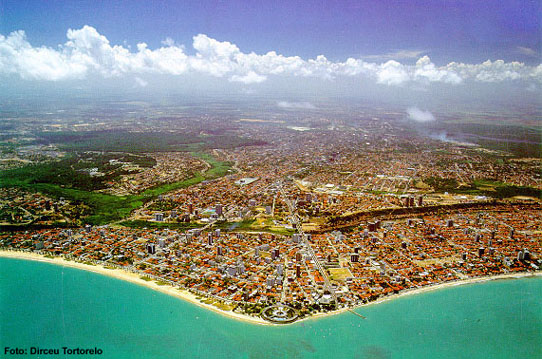 Vista superior da cidade de Jo�o Pessoa